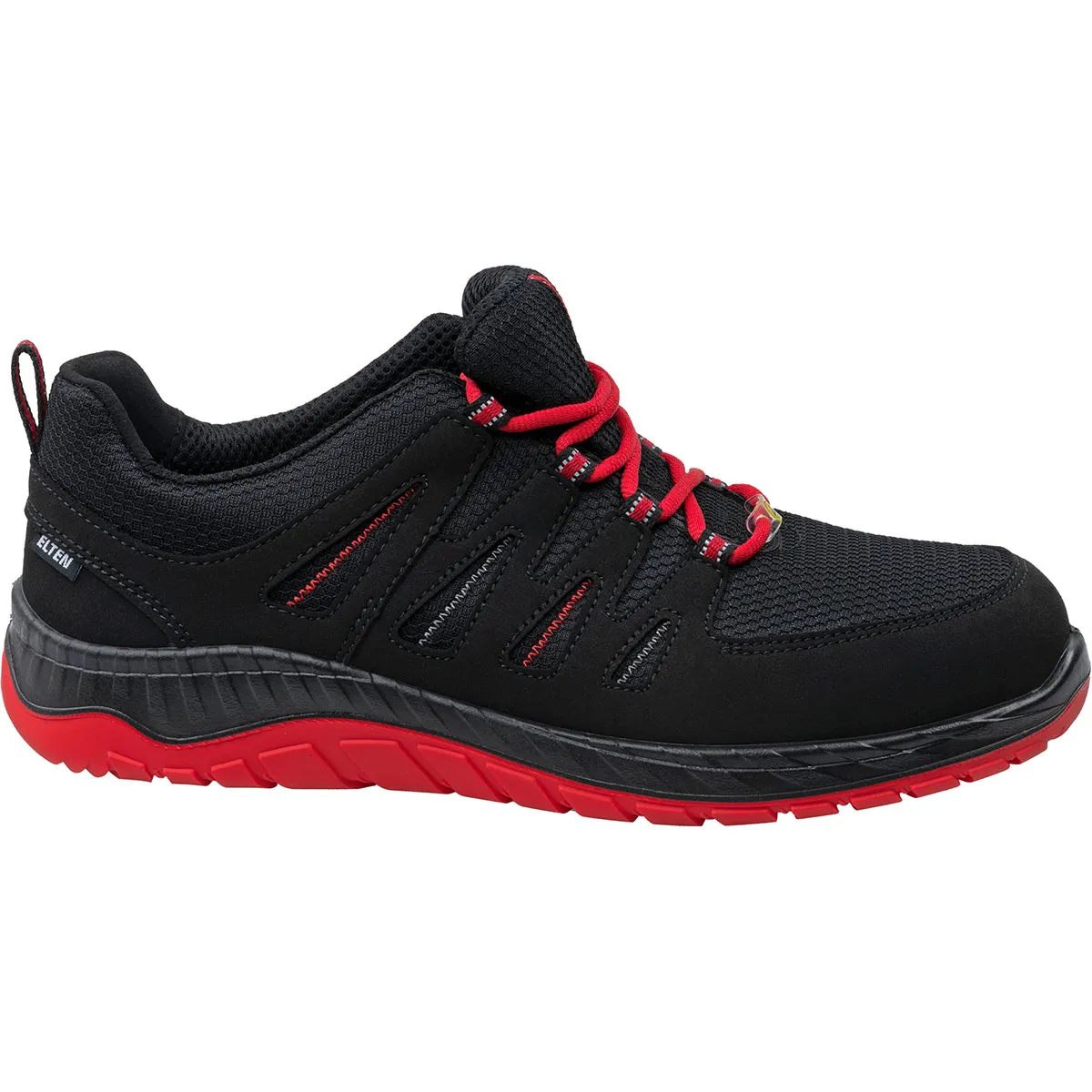 ELTEN Maddox Black/Red S3 ESD Safety Trainers 13 (48)