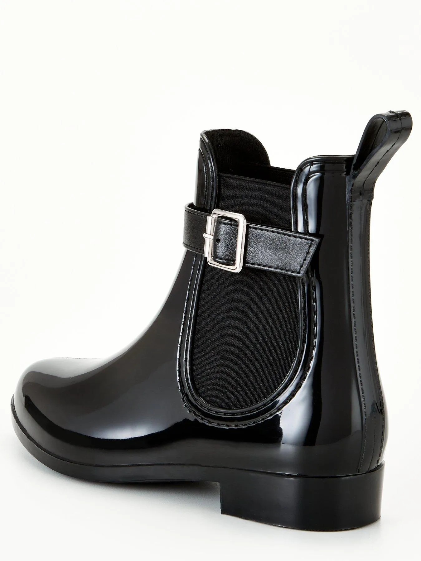 Everyday Ankle Boot Wellington Boot - Black