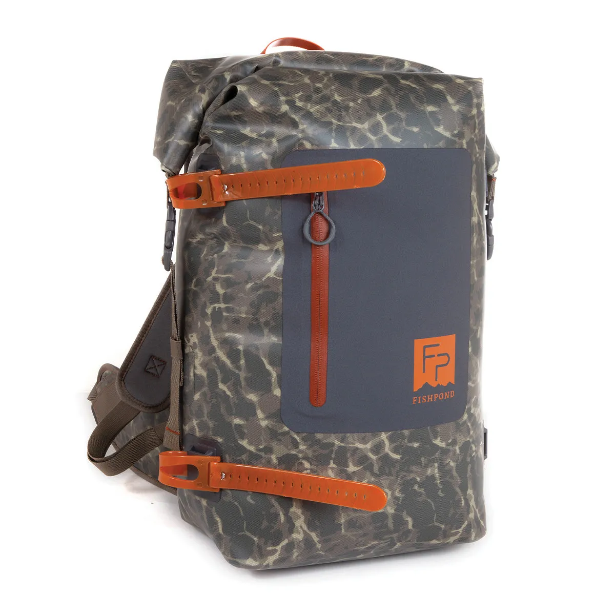 Fishpond Wind River Roll-Top Backpack Eco Shadowcast Camo