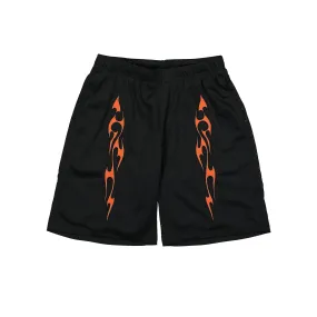 Flame Mesh Shorts