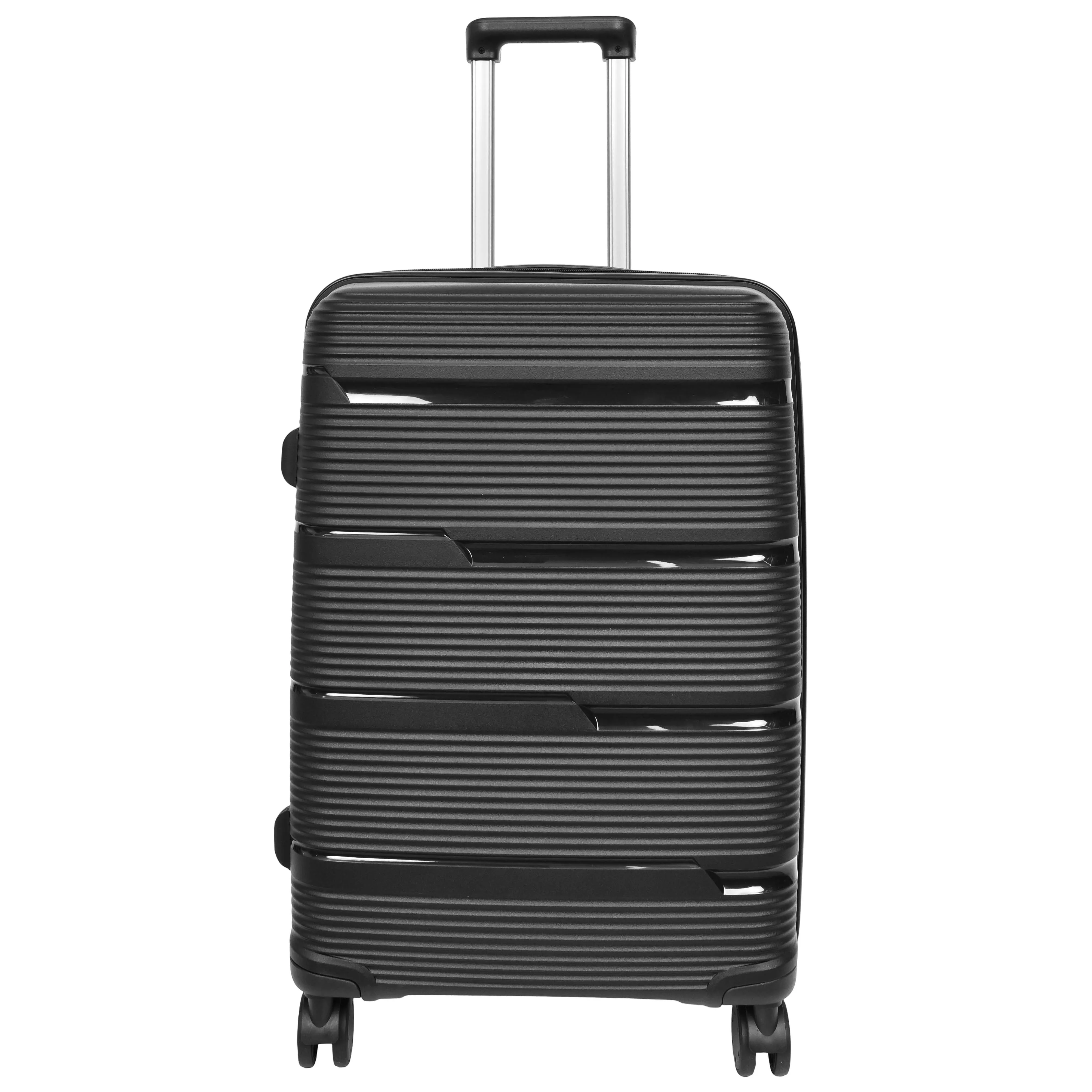 Four Wheel Expandable Suitcase Hard Shell Luggage Pathfinder