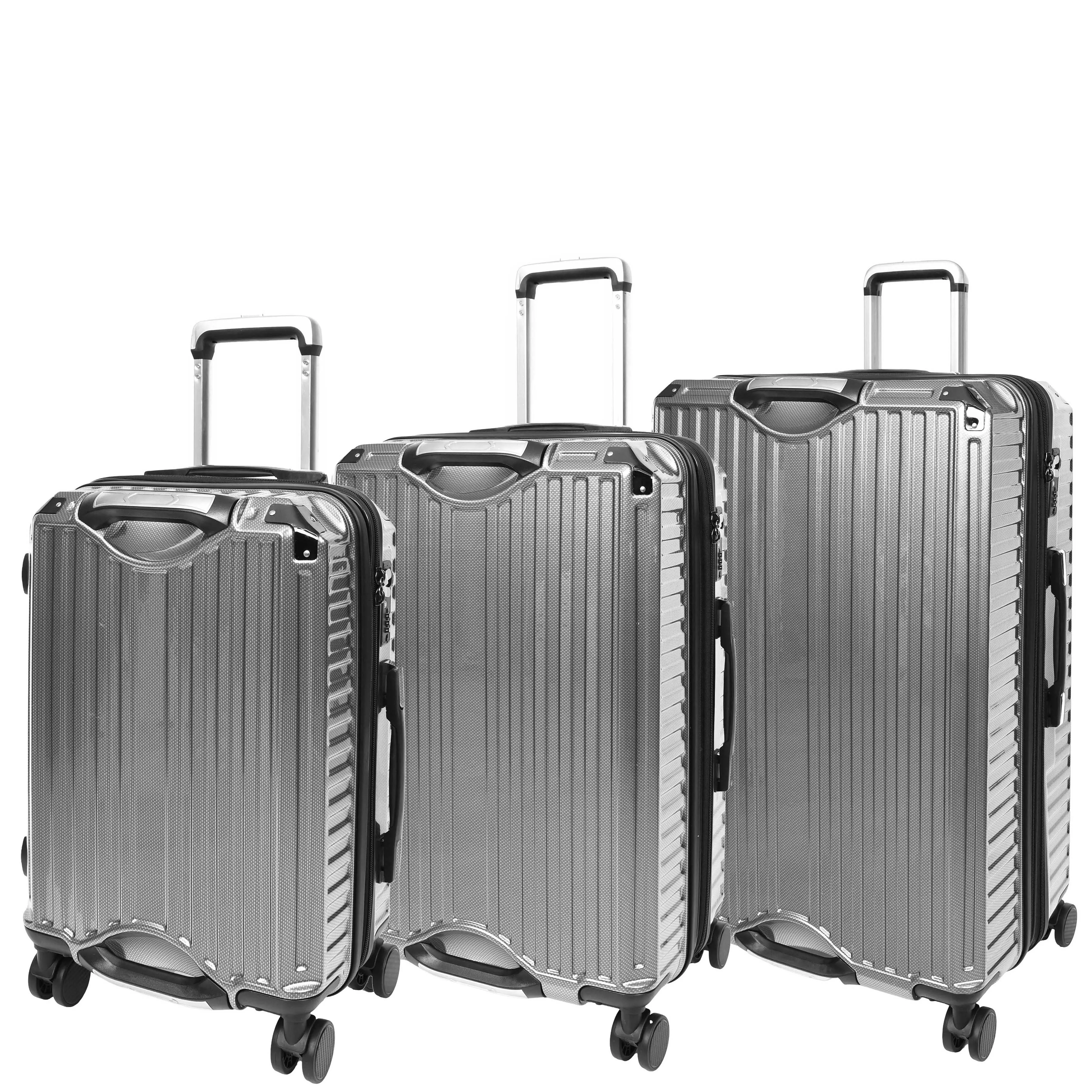 Four Wheel Suitcase Hard Shell Luggage Explorer