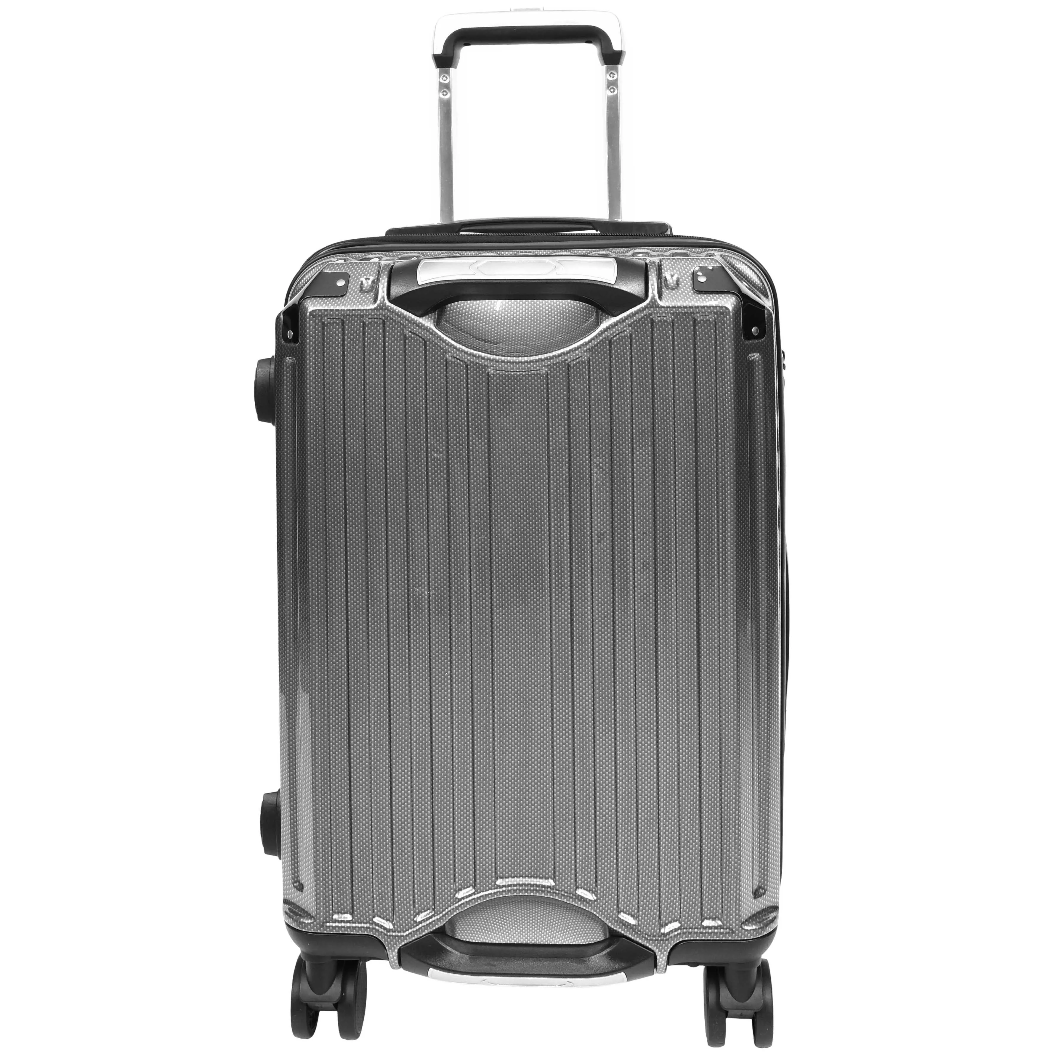 Four Wheel Suitcase Hard Shell Luggage Explorer