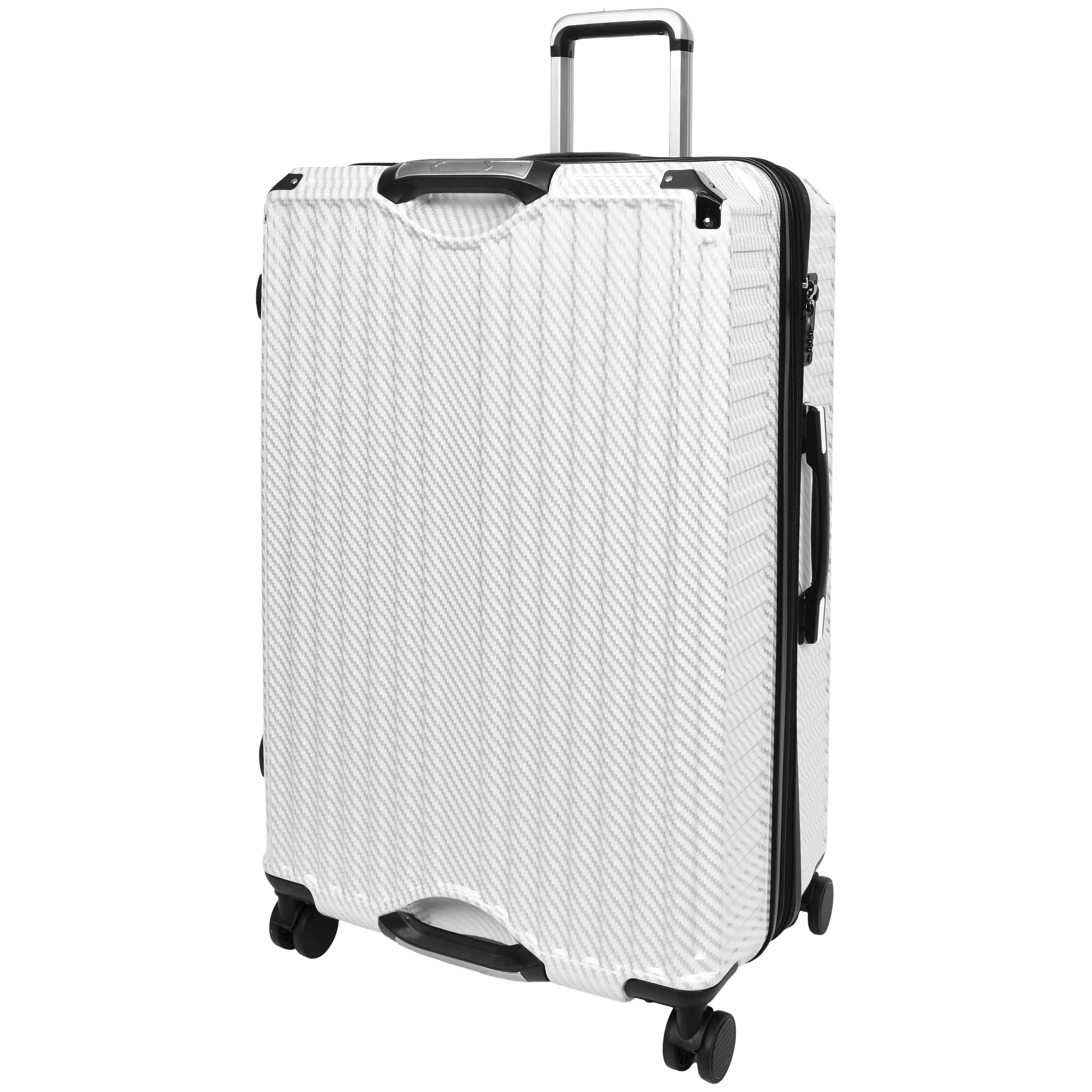 Four Wheel Suitcase Hard Shell Luggage Explorer