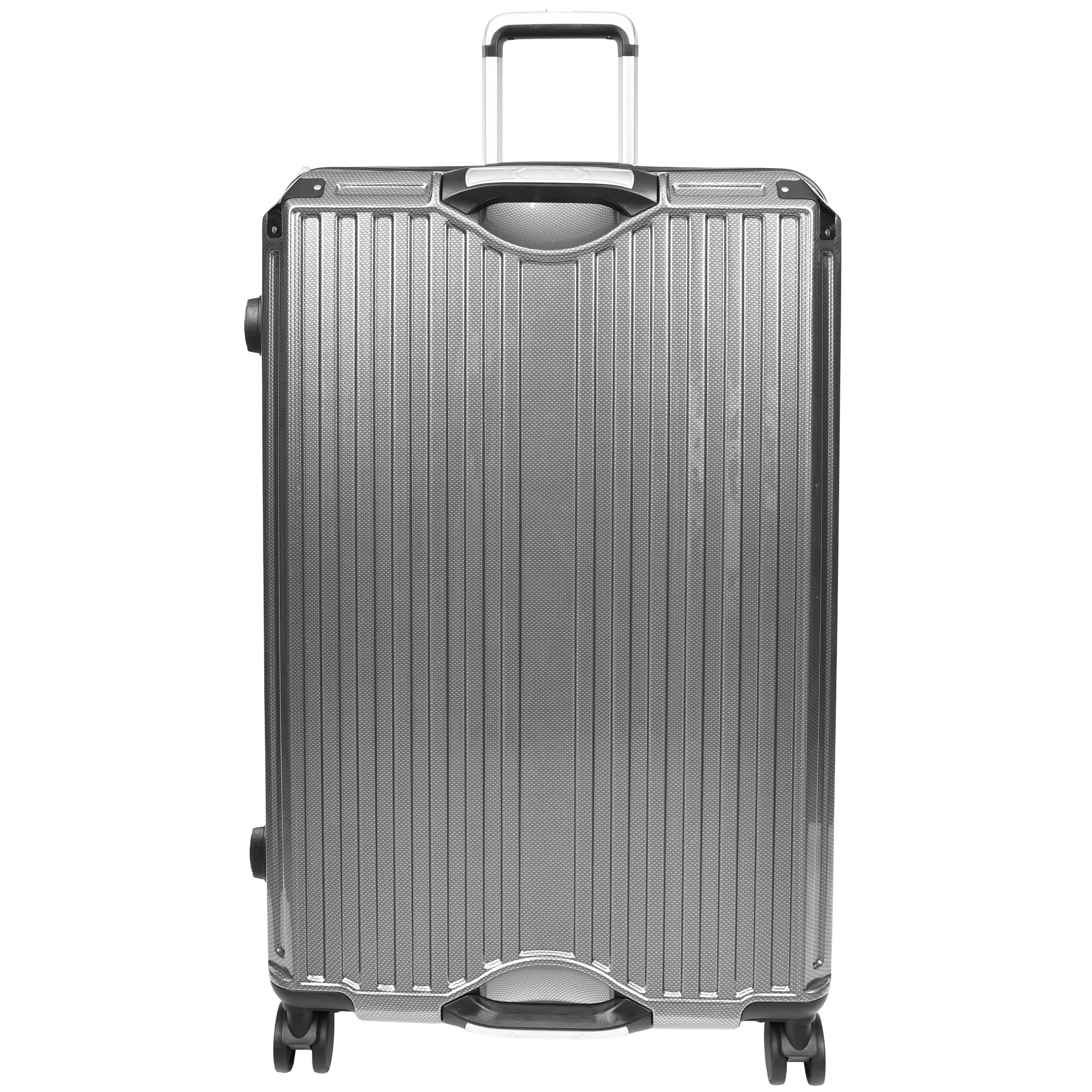 Four Wheel Suitcase Hard Shell Luggage Explorer