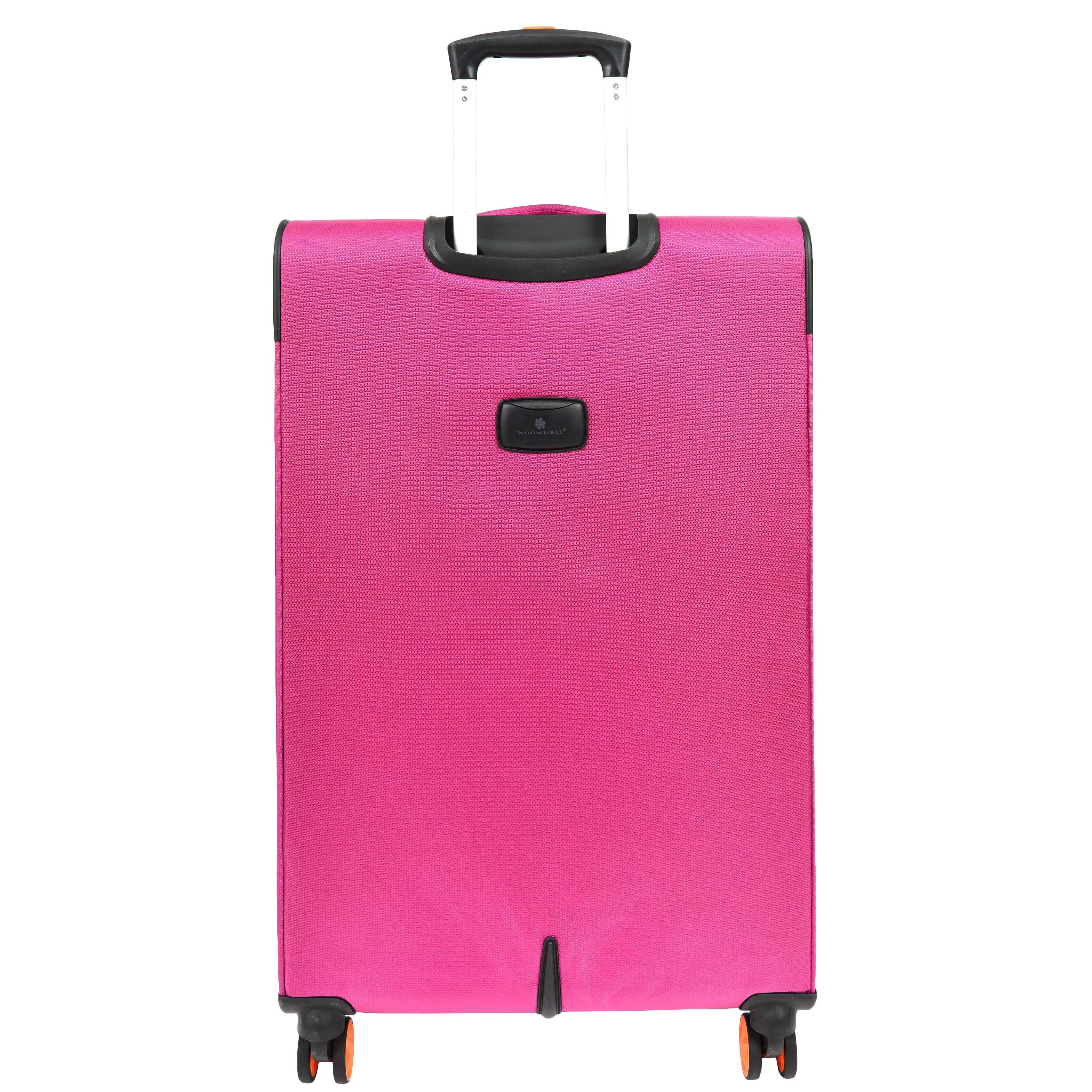 Four Wheel Suitcase Lightweight Expandable Quito Pink