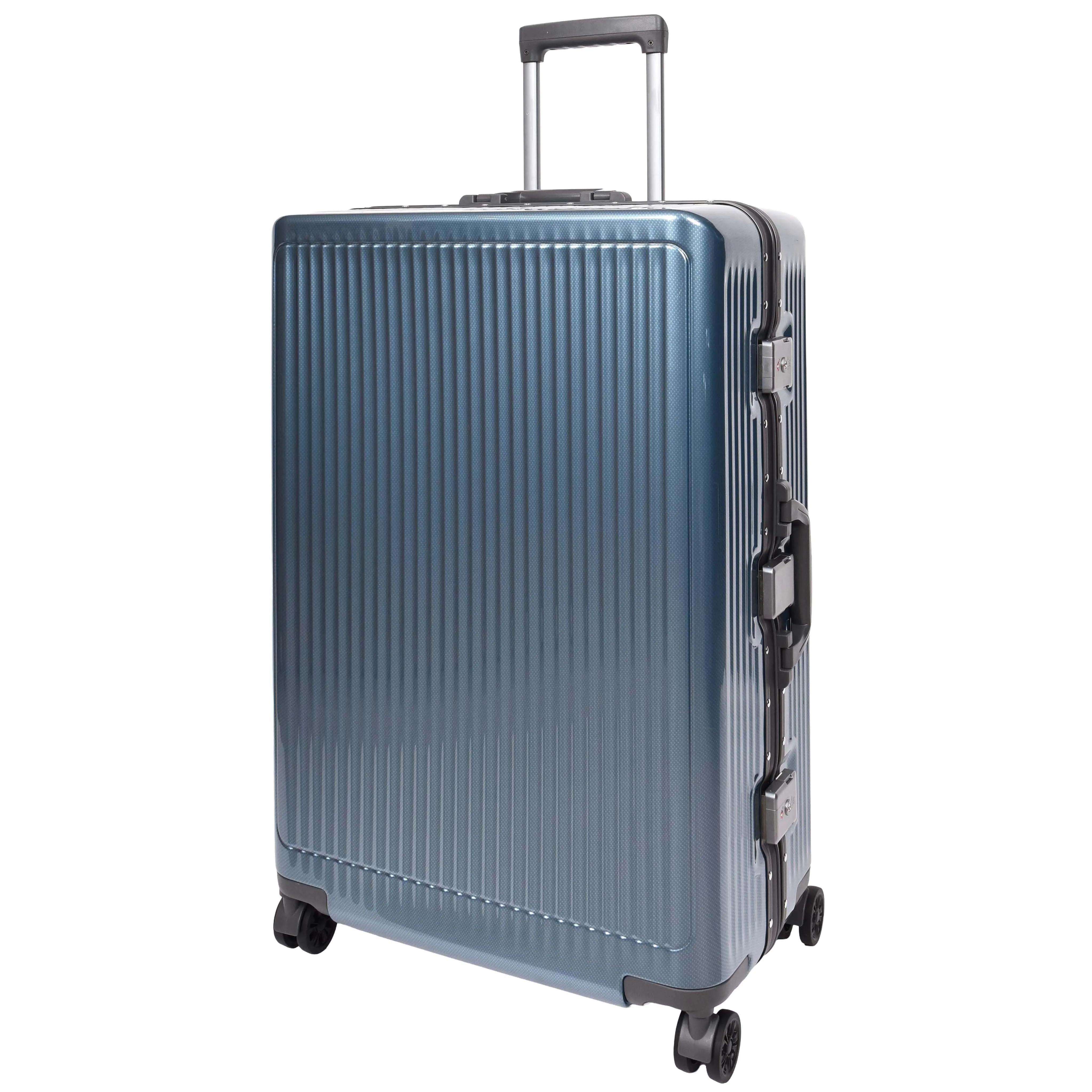 Four Wheel Suitcase Metal Frame Hard Shell Luggage Titan