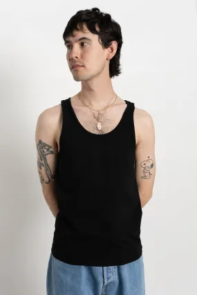 Garment Dyed Tank Black