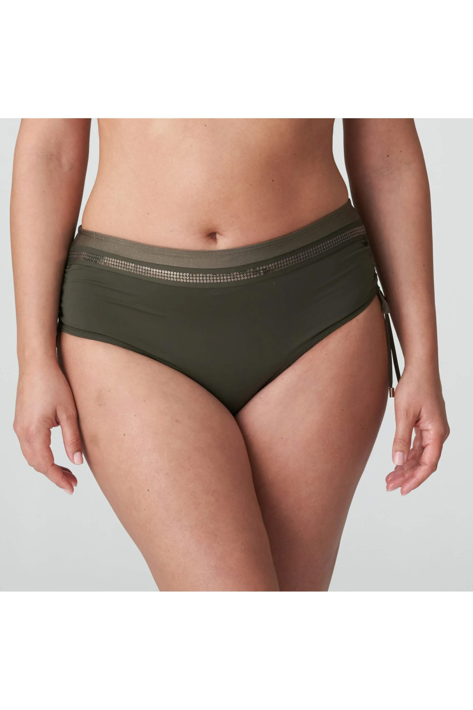 Green High Bikini Brief- Unas1 Primadonna Discount- Bikini plus size high Leipzig