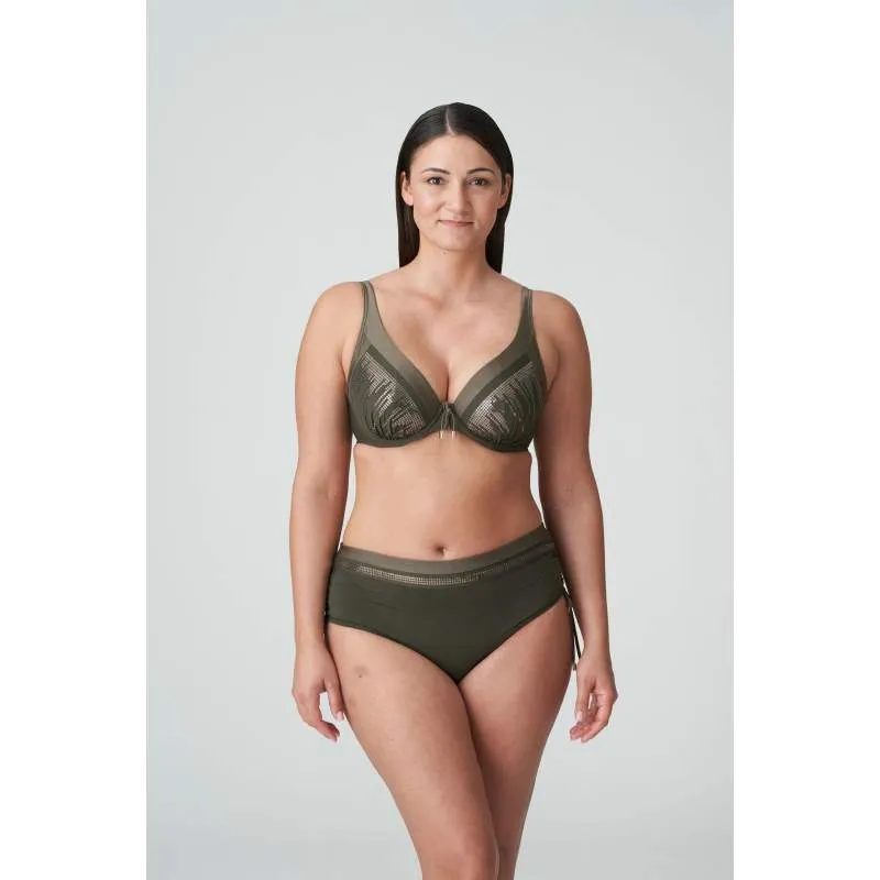 Green High Bikini Brief- Unas1 Primadonna Discount- Bikini plus size high Leipzig