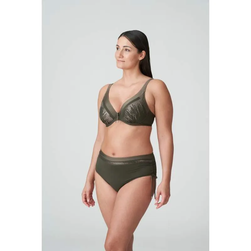 Green High Bikini Brief- Unas1 Primadonna Discount- Bikini plus size high Leipzig