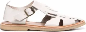 Henrik Vibskov side-buckle fastening sandals Neutrals