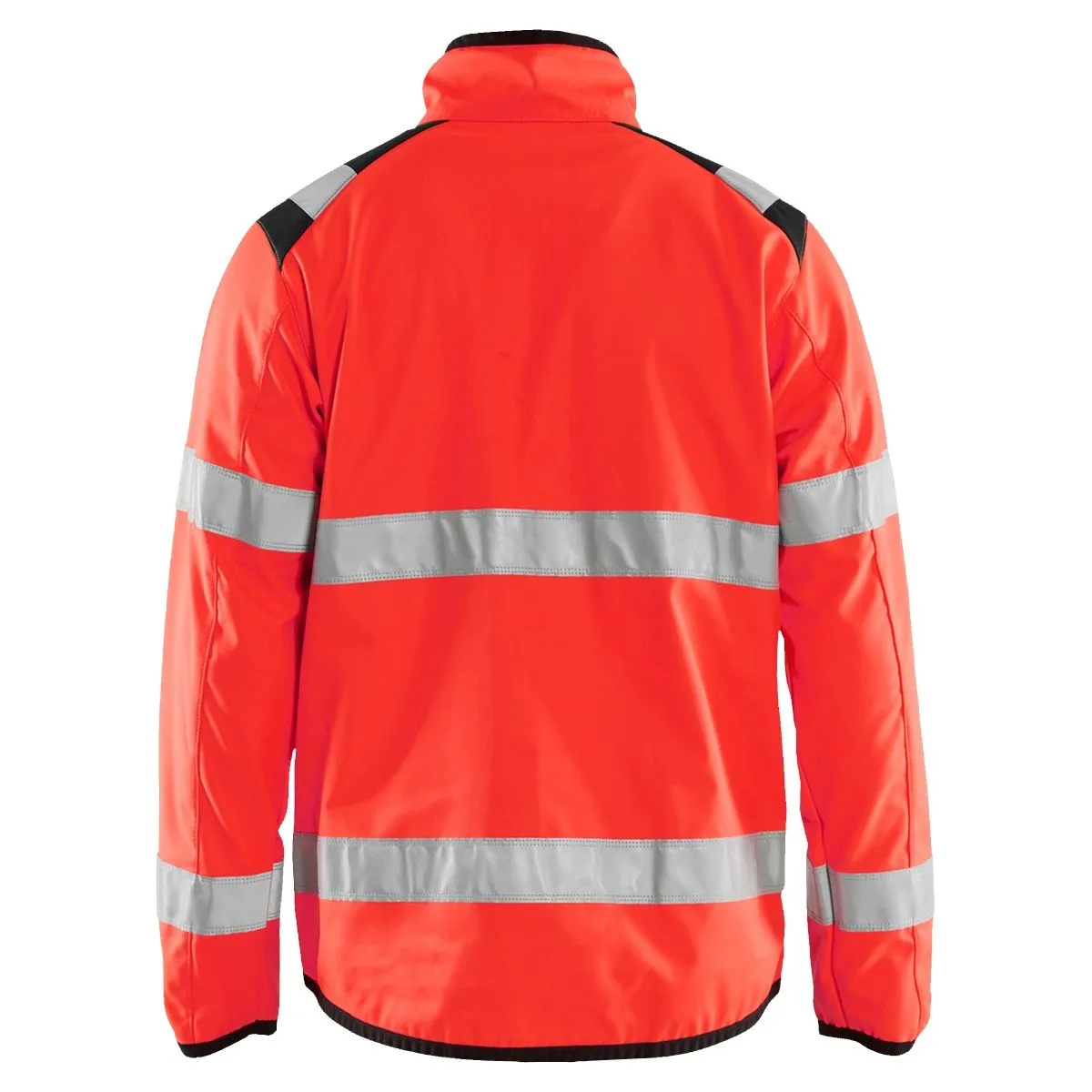 High Vis Softshell Jacket 4877 High Vis Geel/Marineblauw - Blåkläder