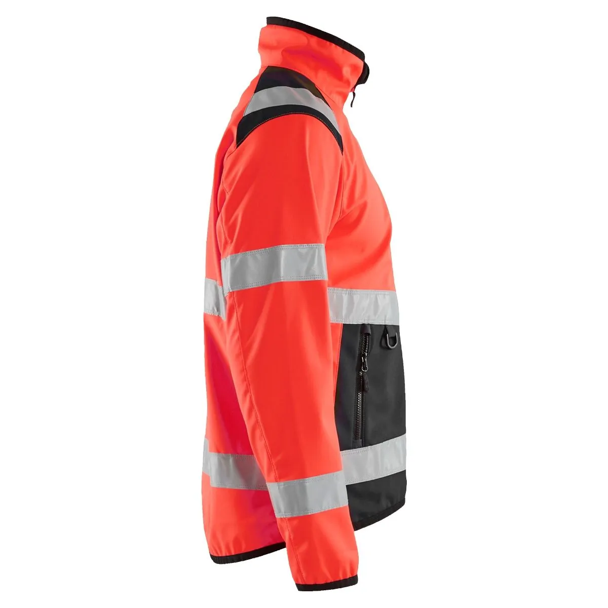 High Vis Softshell Jacket 4877 High Vis Geel/Marineblauw - Blåkläder