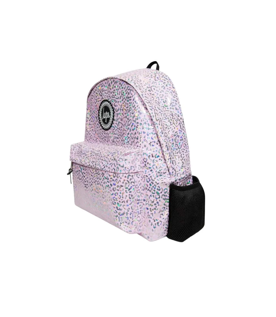 Holographic leopard backpack one size pink Hype