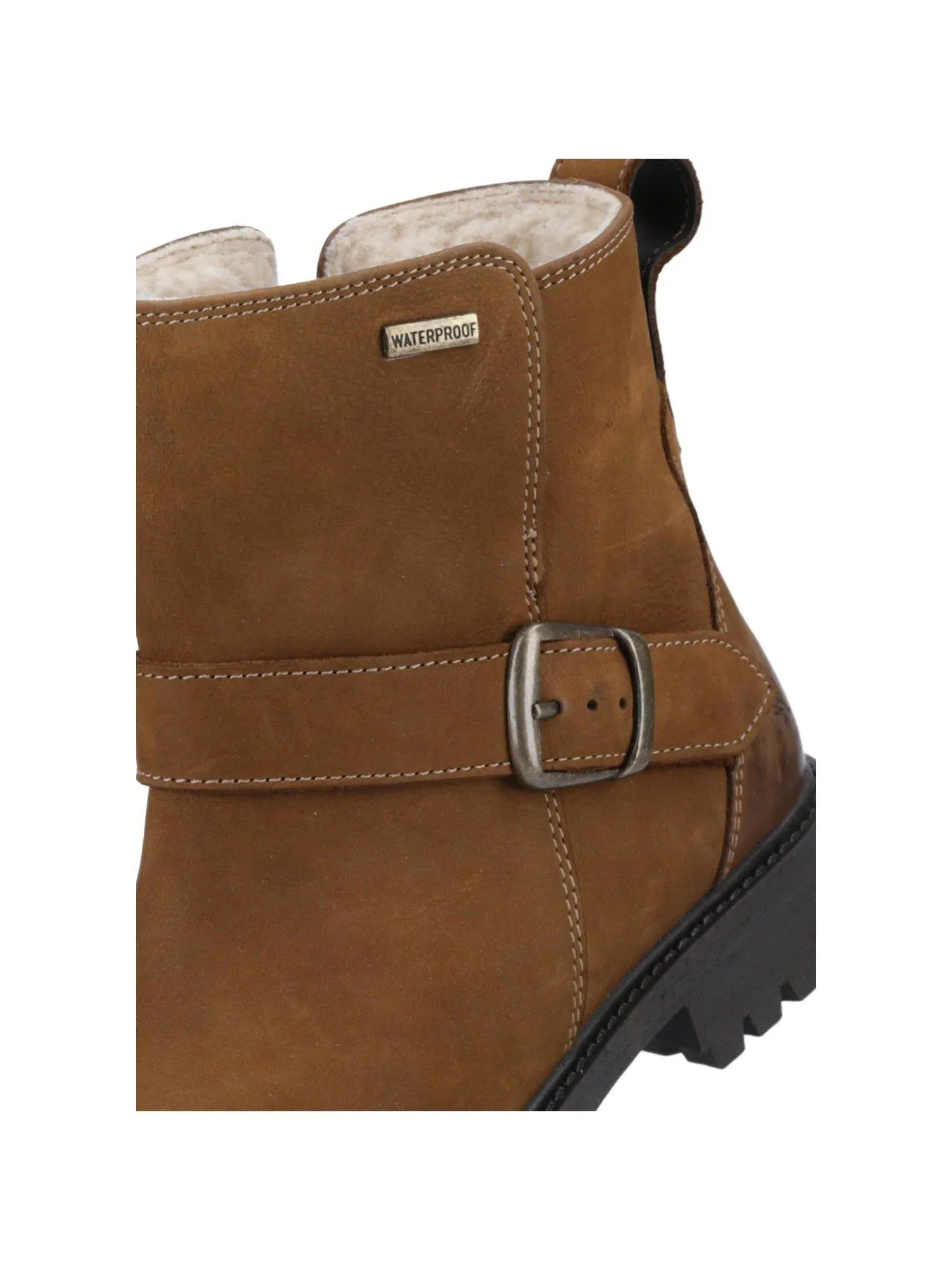 Hush Puppies Wakely Buckle Ankle Boot - Tan