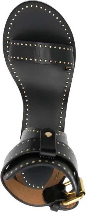 ISABEL MARANT 50mm Jaeryn studded sandals Black