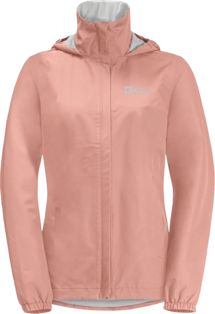 Jack Wolfskin Women's Stormy Point 2-Layer Jacket Rose Dawn | Buy Jack Wolfskin Women's Stormy Point 2-Layer Jacket Ro