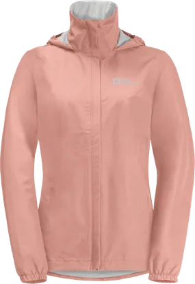 Jack Wolfskin Women's Stormy Point 2-Layer Jacket Rose Dawn | Buy Jack Wolfskin Women's Stormy Point 2-Layer Jacket Ro