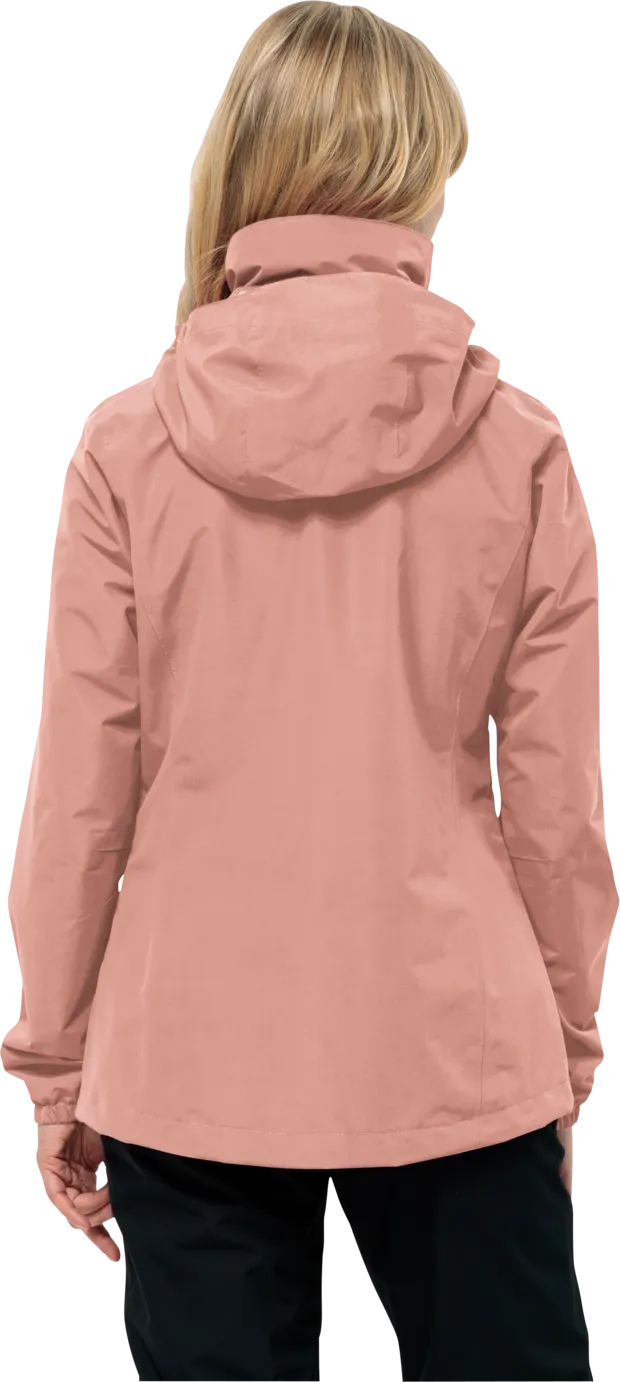 Jack Wolfskin Women's Stormy Point 2-Layer Jacket Rose Dawn | Buy Jack Wolfskin Women's Stormy Point 2-Layer Jacket Ro