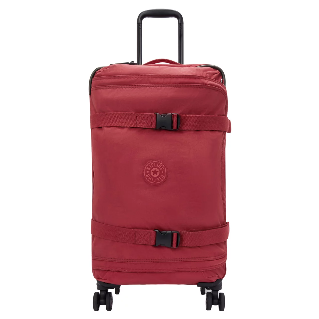 KIPLING Spontaneous Medium Four-Wheeled Suitcase - Funky Red