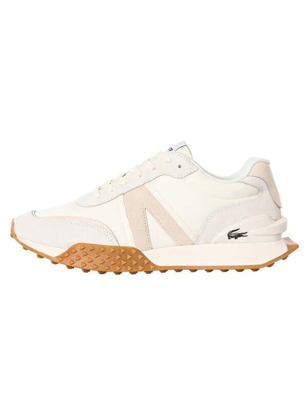 Lacoste L-Spin Deluxe 123 1 SMA Textile Trainers - Off White