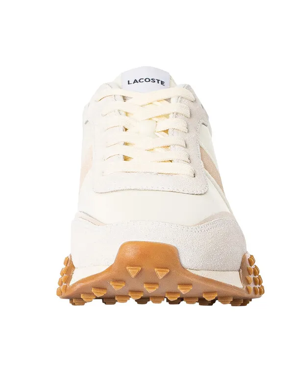 Lacoste L-Spin Deluxe 123 1 SMA Textile Trainers - Off White