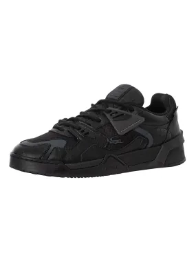 Lacoste LT 125 223 1 SMA Leather Trainers - Black