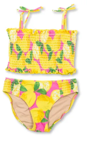 Lemonade Smocked Bikini