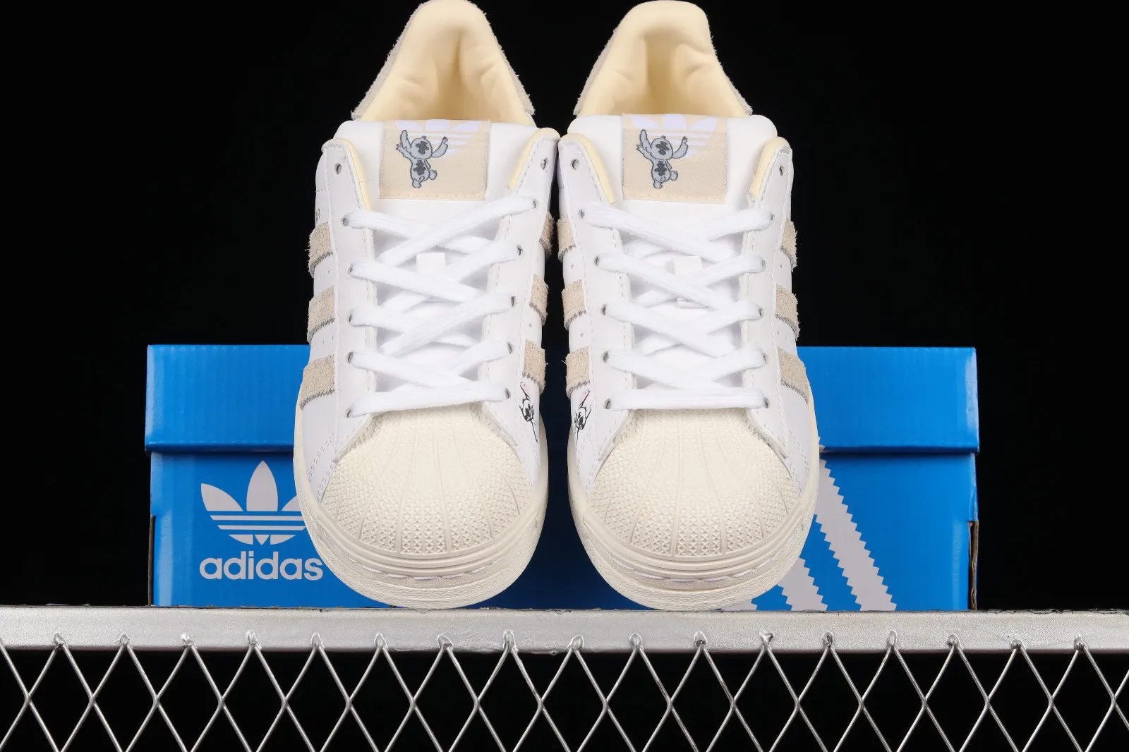 Lilo & Stitch x Adidas Superstar Cloud White Cream HQ6356