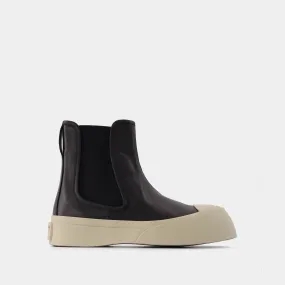 Marni  Chelsea Boot Pablo in Black Leather