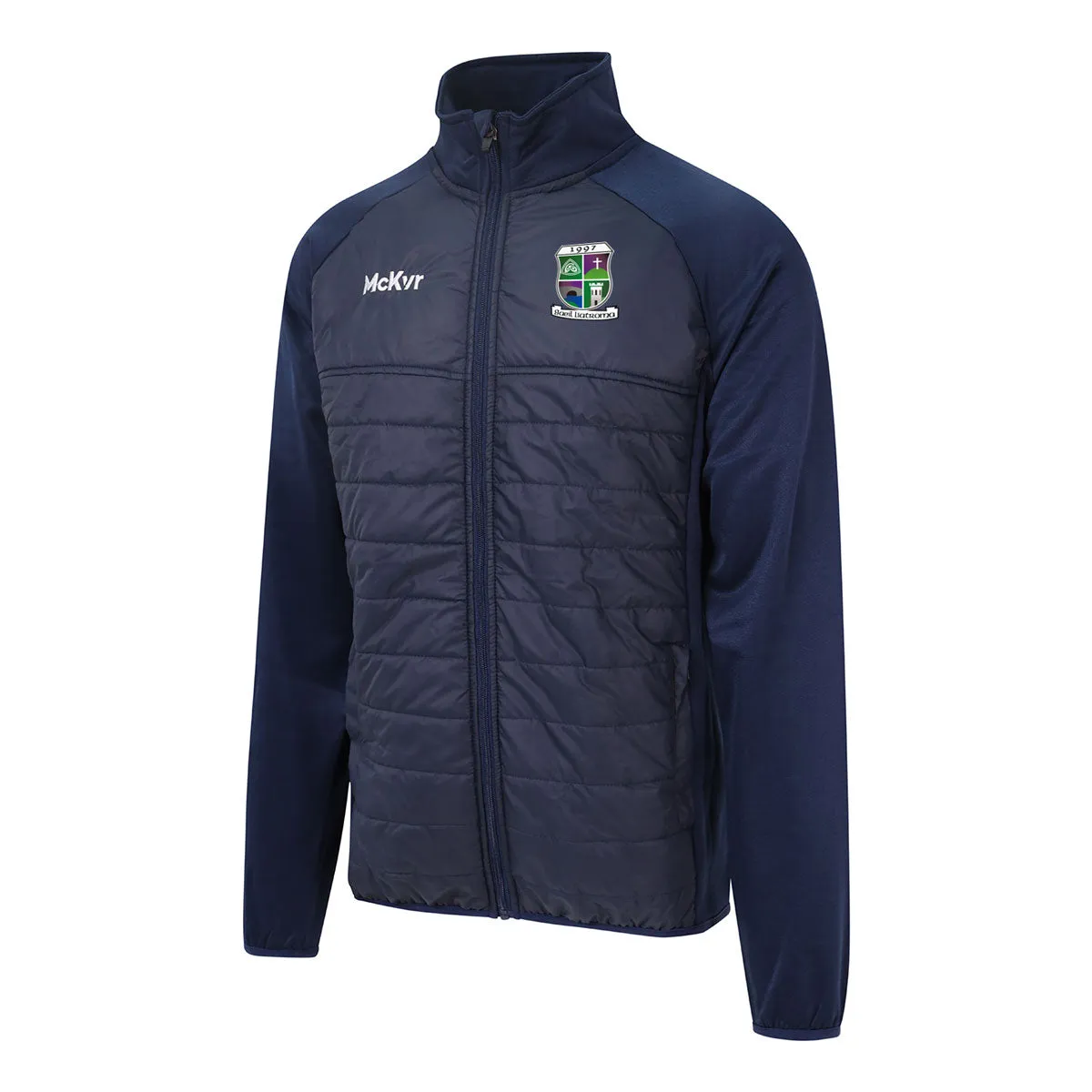 Mc Keever Leitrim Gaels GAA Core 22 Hybrid Jacket - Youth - Navy