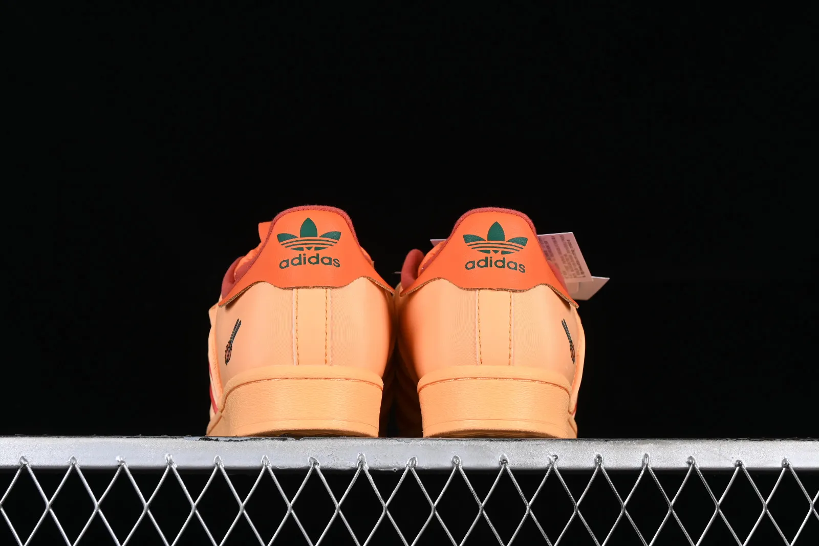 Melting Sadness x Adidas Originals Superstar Orange Green ID9475