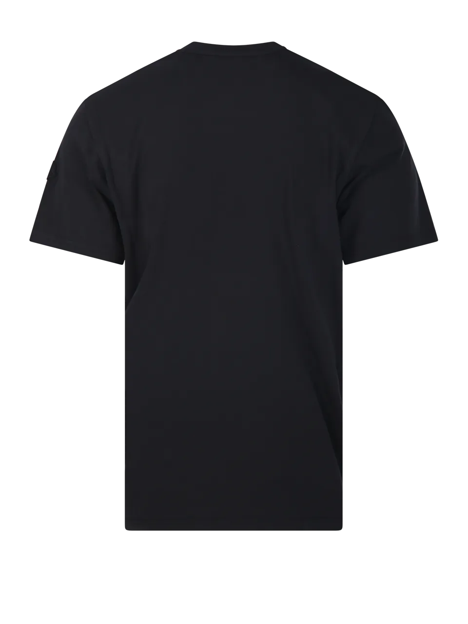 MEN MONCLER BLACK COTTON T-SHIRT