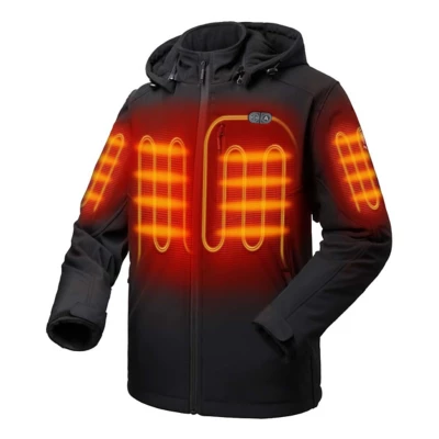 Men's Ororo 5-Zone Heated Softshell Jacket