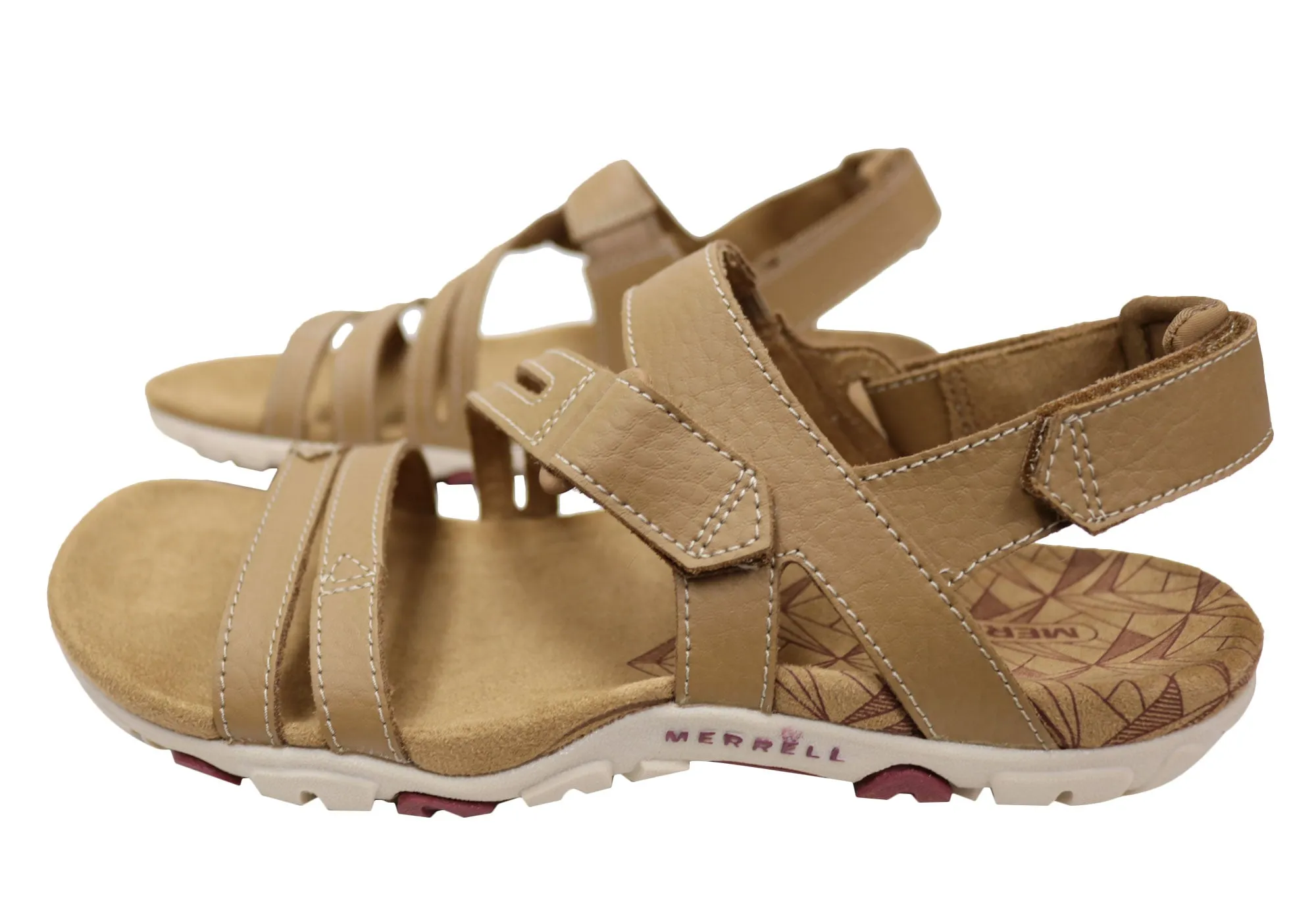 Merrell Womens Sandspur Rose Convert Leather Sandals