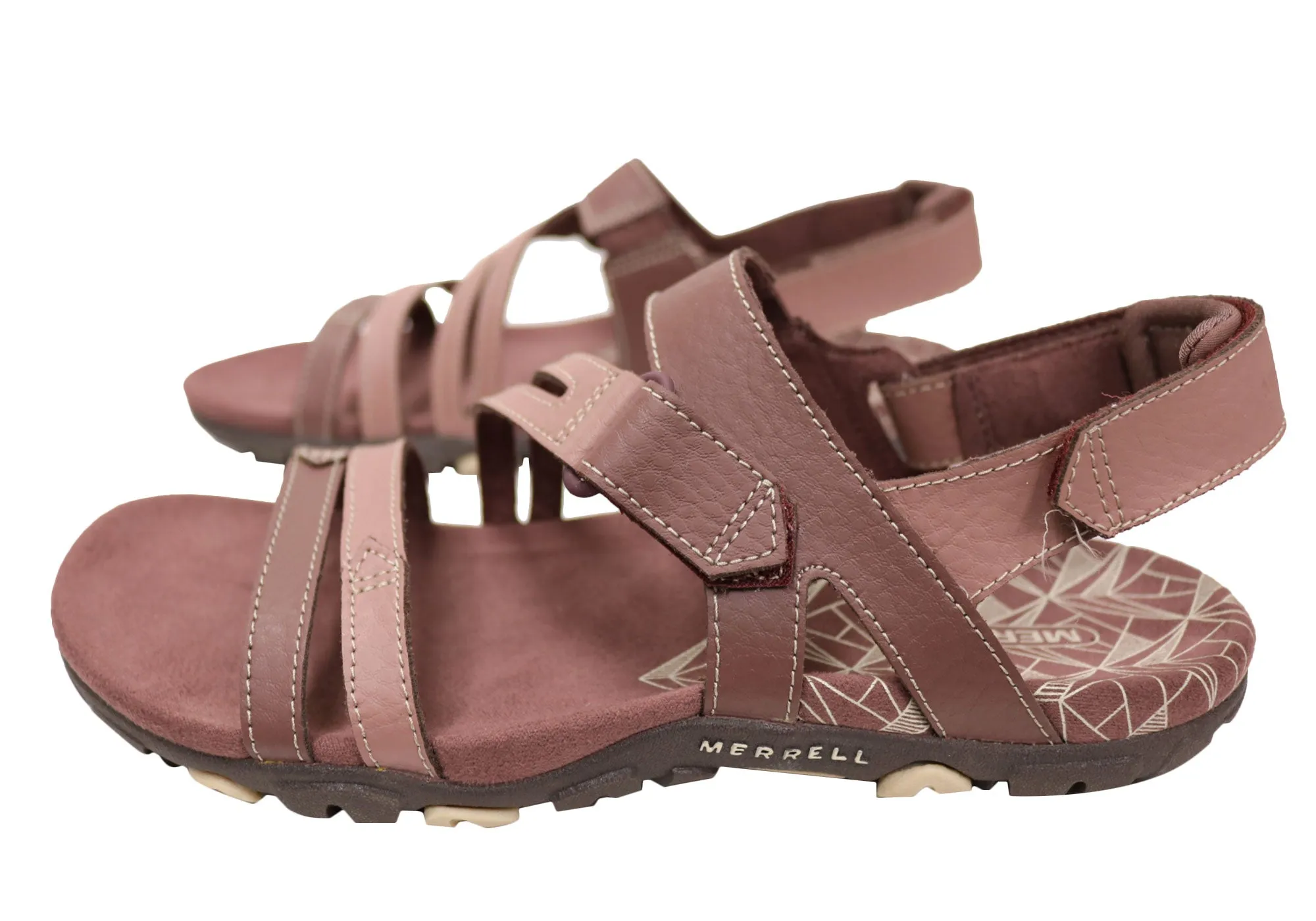 Merrell Womens Sandspur Rose Convert Leather Sandals