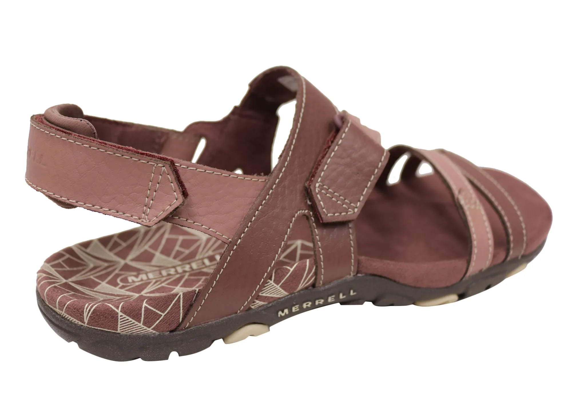 Merrell Womens Sandspur Rose Convert Leather Sandals