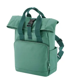 Mini recycled twin handle backpack one size sage green Bagbase