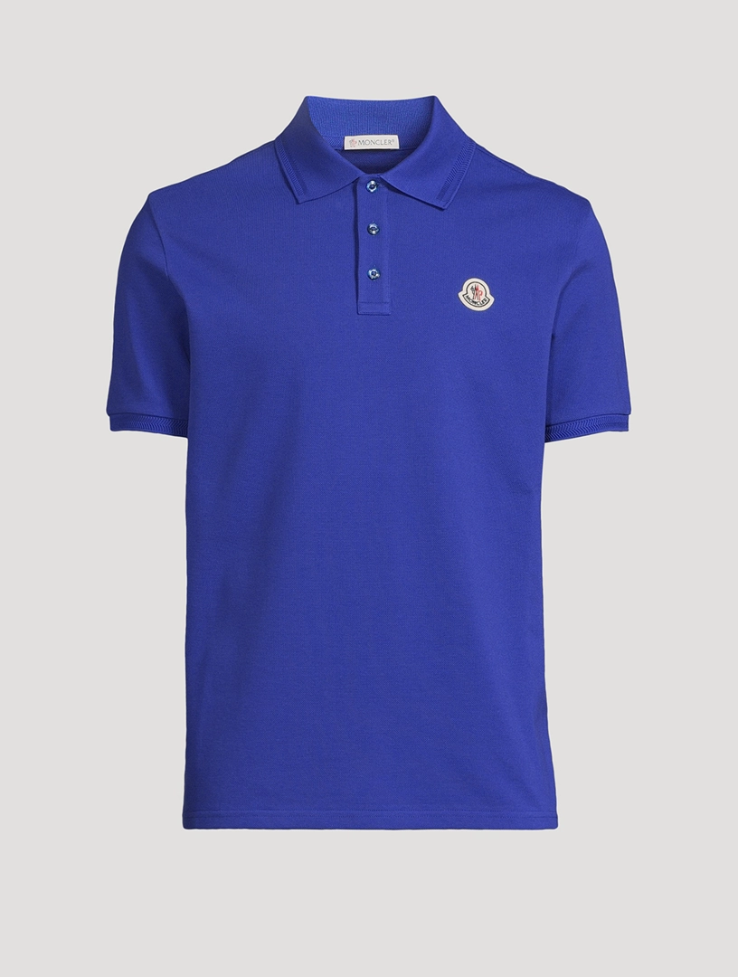 MONCLER Cotton Logo Polo Shirt