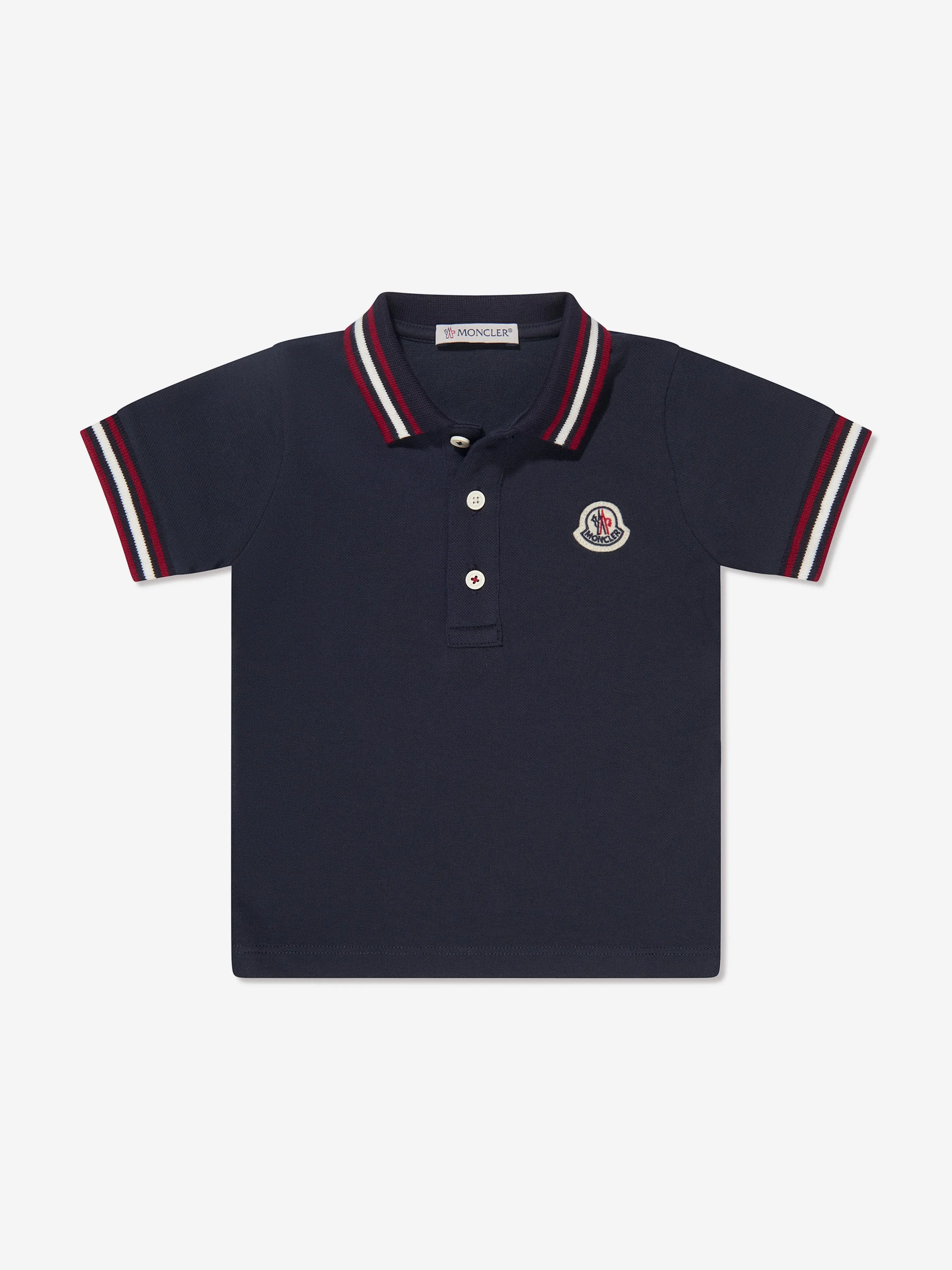 Moncler Enfant Baby Boys Short Sleeve Polo Shirt