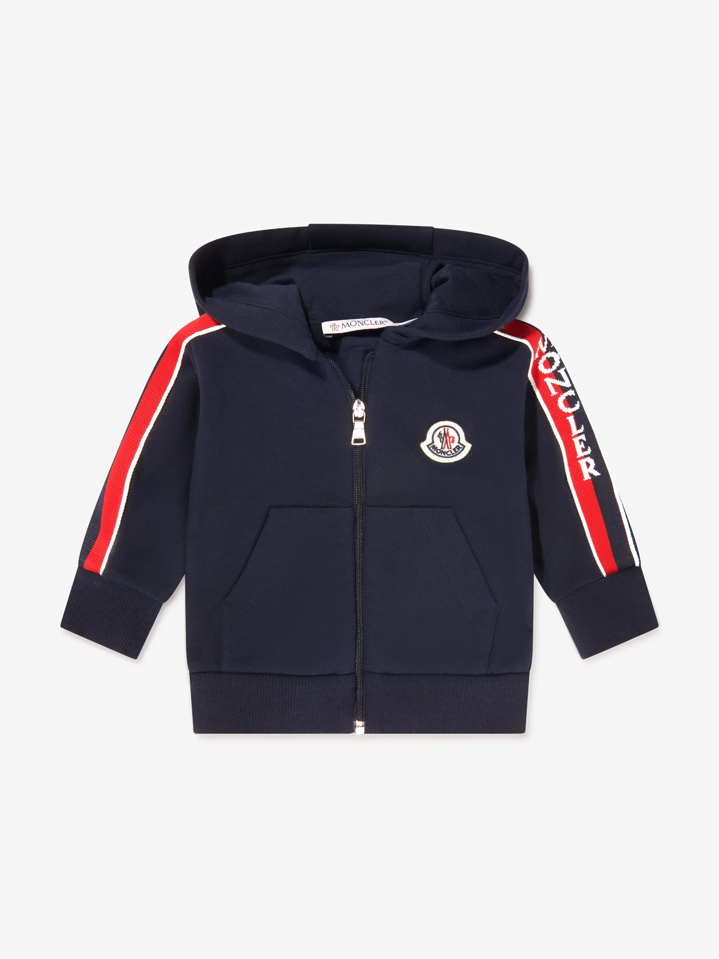 Moncler Enfant Baby Boys Zip Up Top in Navy