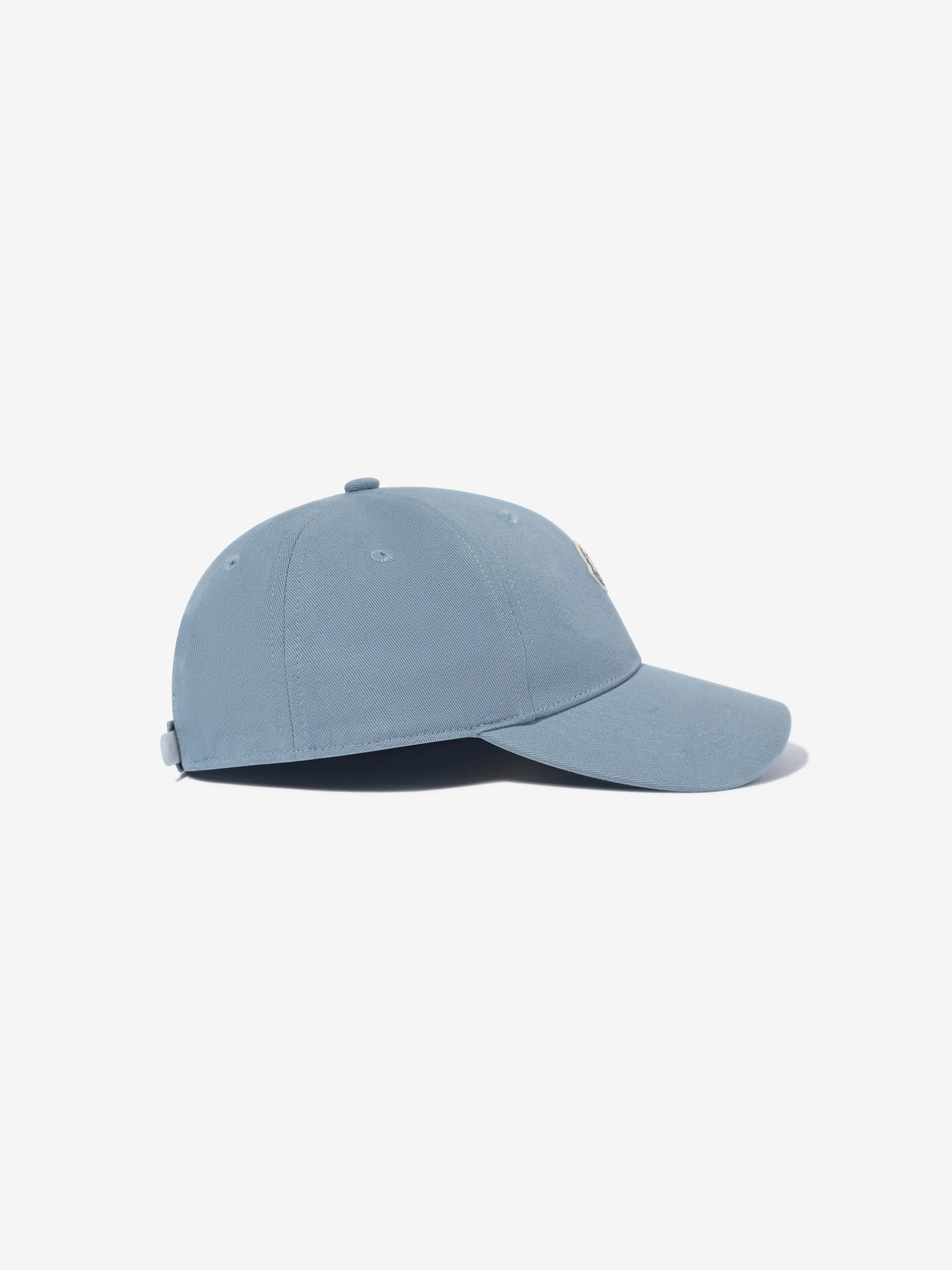 Moncler Enfant Boys Logo Baseball Cap in Blue