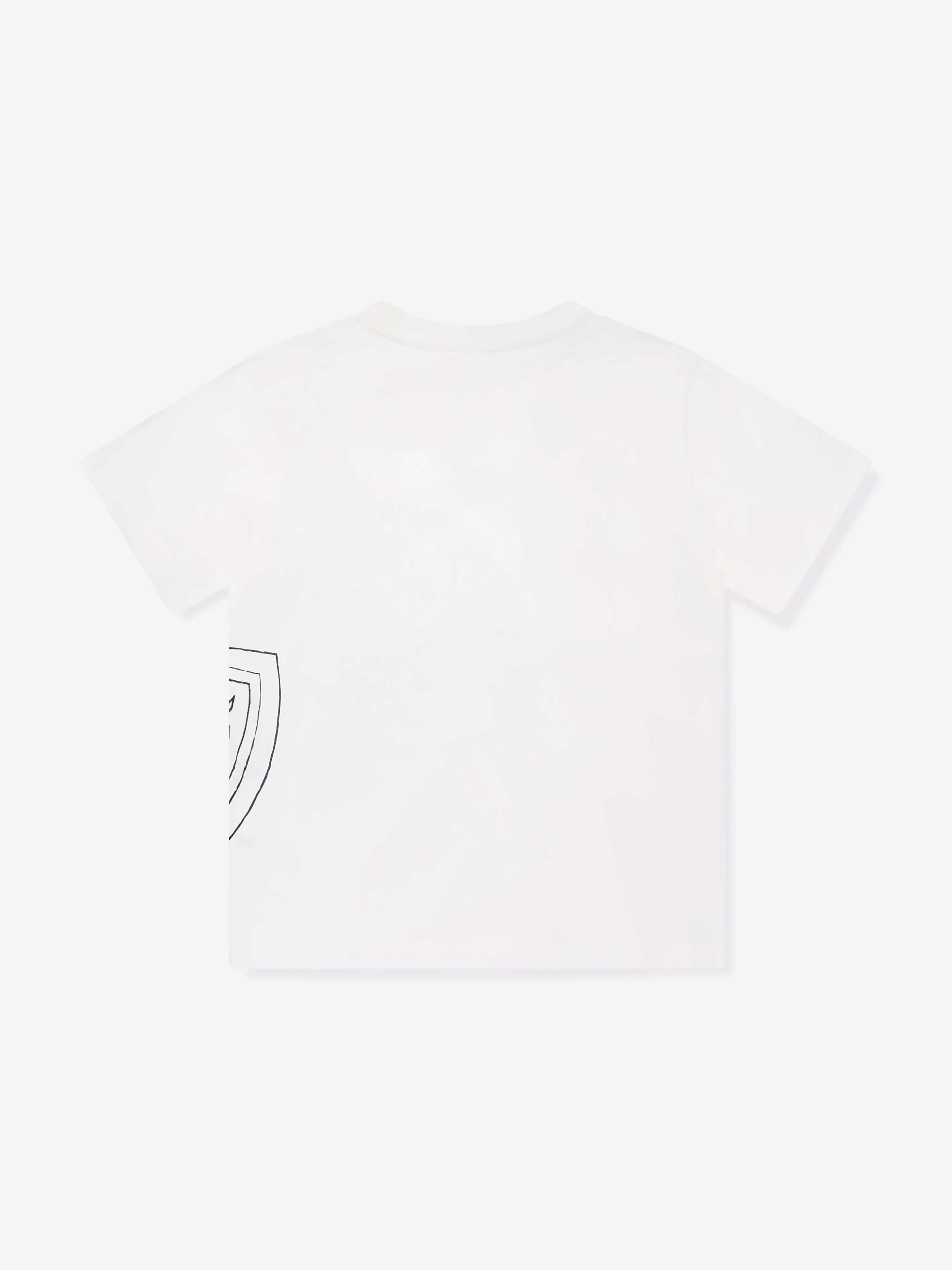 Moncler Enfant Boys Logo Print T-Shirt in White