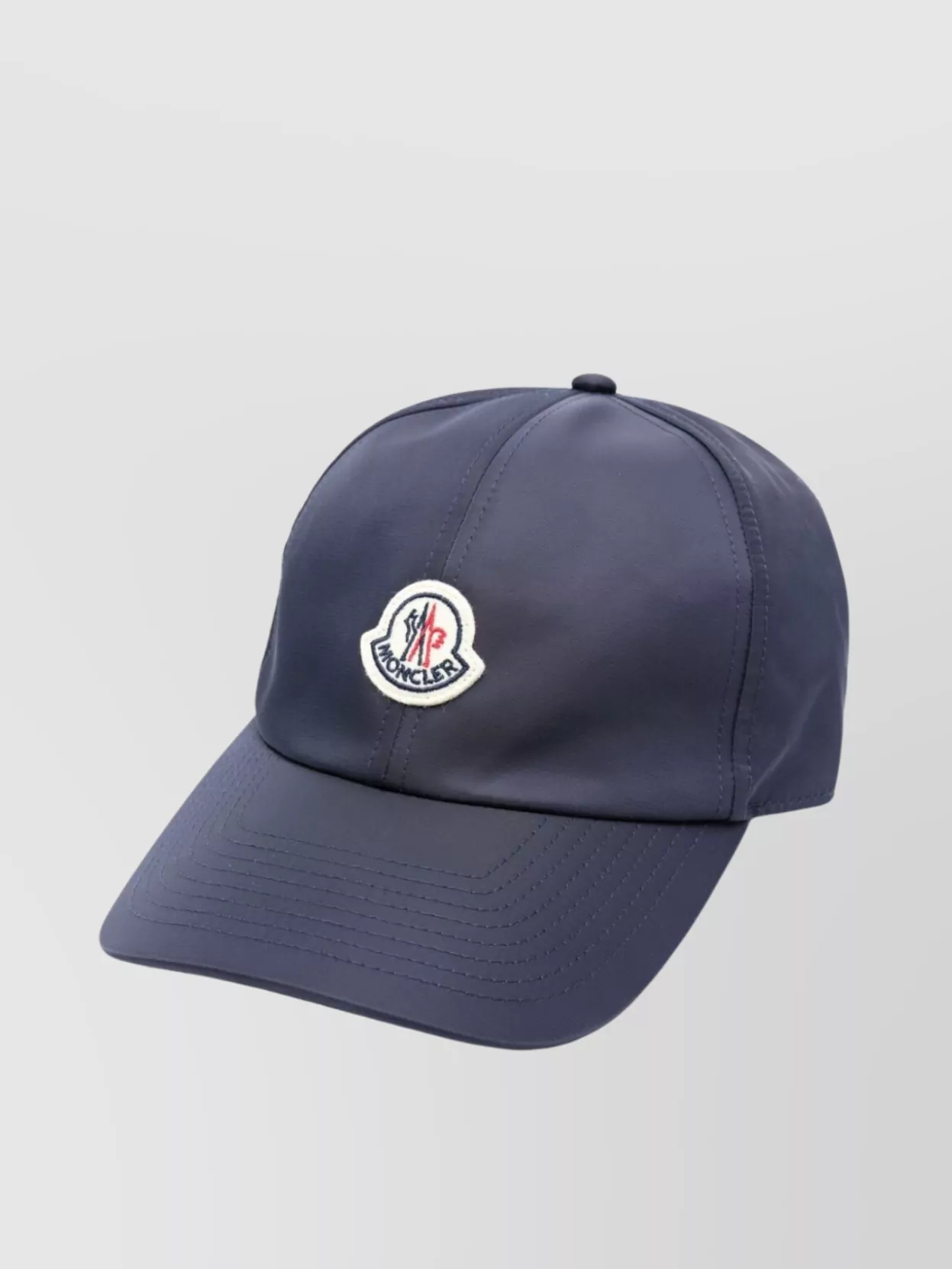 Moncler   Logo satin baseball cap