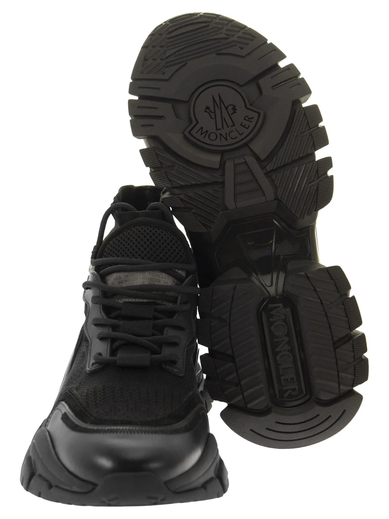 Moncler    Moncler Leave No Trace High Top Trainers