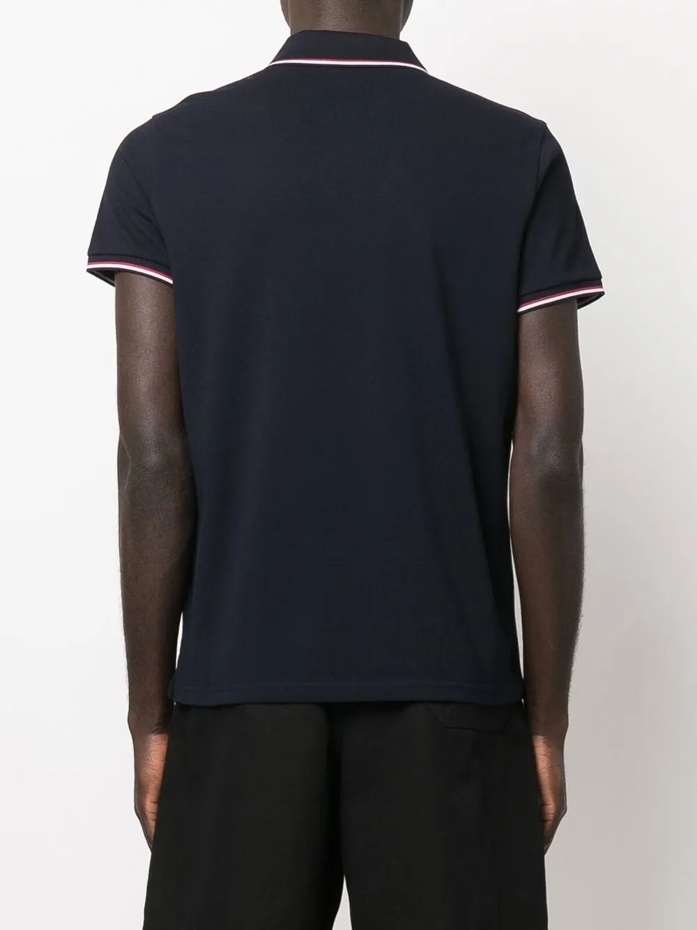 Moncler    Moncler Logo Cotton Polo Shirt