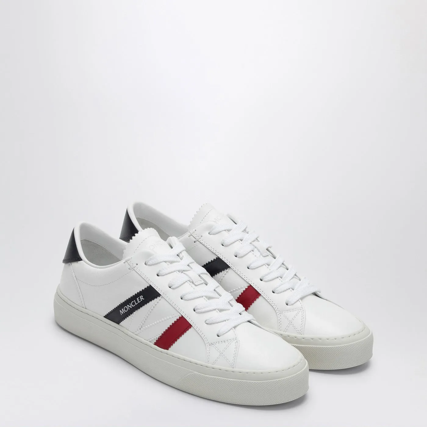 Moncler    Moncler White Monaco M Sneakers