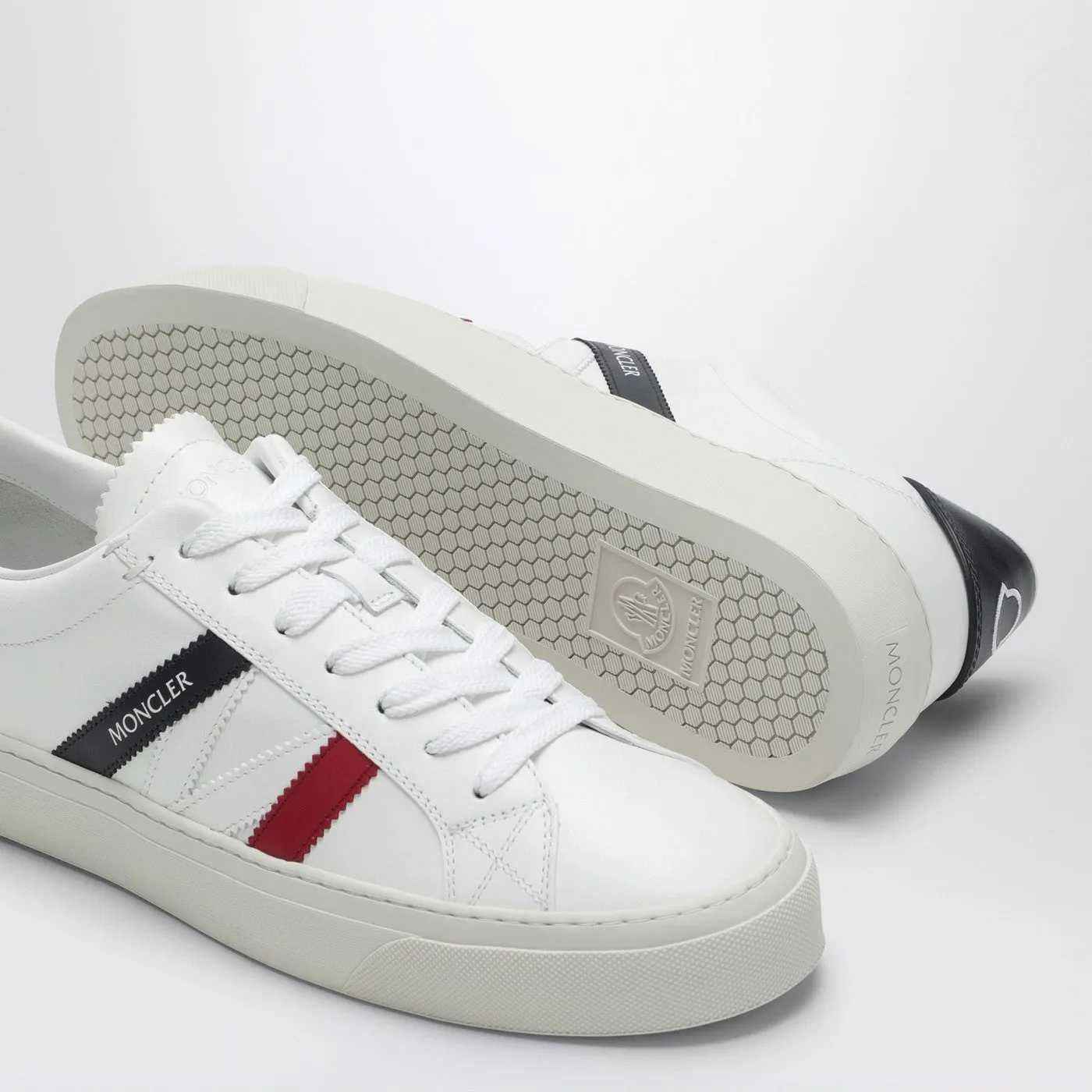 Moncler    Moncler White Monaco M Sneakers