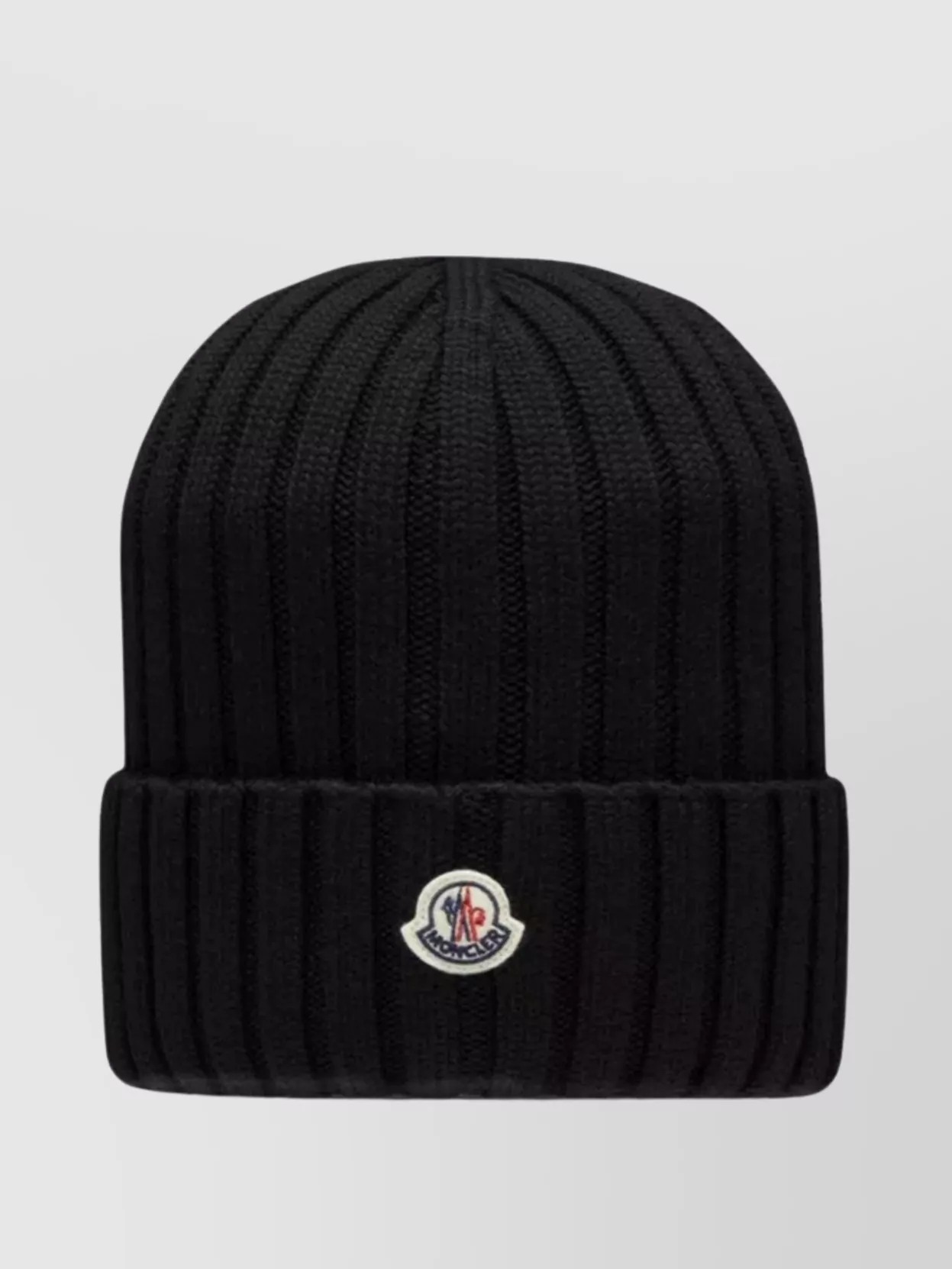 Moncler   Ribbed knit wool beanie